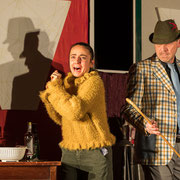 Fotografia di scena dello spettacolo La bambola scomparsa al Teatro Caboto a Milano | Alessandro Tintori