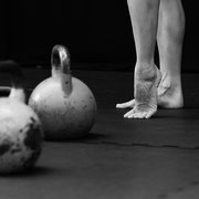 Shamiri®: fotografia in bianco e nero di Annalisa Loiodice mentre si allena in palestra | Alessandro Tintori