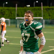 Fotografia sportiva di football americano Rams Milano vs Predators Golfo del Tigullio | Alessandro Tintori