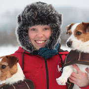 Jasmien in the snow