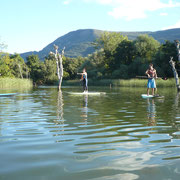 Stand Up Paddle (SUP) en el embalse de Sobrón