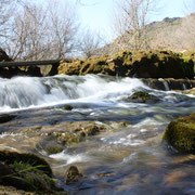 Salto de agua en Sobrón