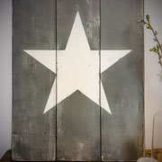 White Star, Vintage Sign, Handcrafted by Man Cave Sign & Co.