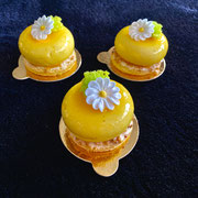 Karamell Passionsfruchttörtchen