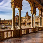 Plaza de Espana in Sevilla
