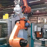 Robots de fonderie