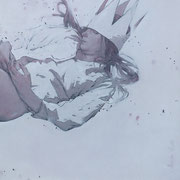 abandon#2 - huile sur panneau - 40cm x 40cm (VENDU)