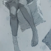  - huile sur panneau - 120cm x 60cm