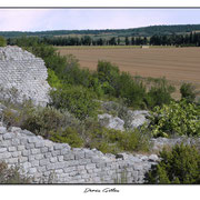Façade ouest des vestiges des meuneries 