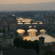 Ponte Vecchio. Florencia. Julio 2009
