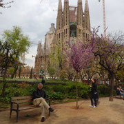 SAgrada familia de Gaudí. Barcelona. Abril 2012