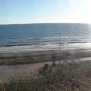 The beach - during week at 25°C