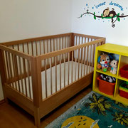 Mitwachsendes Kinderbett