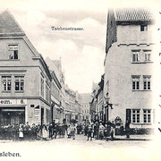 Aschersleben  1898  Taubenstrasse