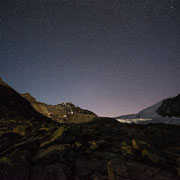 Starry night at Balfrin, Bordierhütte, Wallis | © Bernhard Thum, ID-Nummer GS-04-2015-007