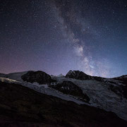 Milky way over Nadelgrat, Bordierhütte, Wallis | © Bernhard Thum, ID-Nummer GS-04-2015-006