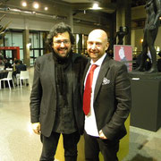 Con Arturo Villone.