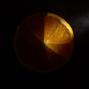 Quart d'orange - série limitée à 5 tirages