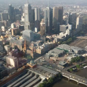 Melbourne von oben