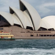 Eines der vielen Wahrzeichen Australiens: Die Oper von Sydney