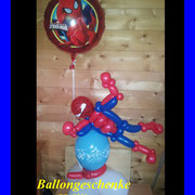 Spider Man fliegend+Folienballon  -    20,00 €