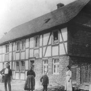 Selten wurde das Leben der Familie Schulte im Foto festgehalten (nach 1910)
