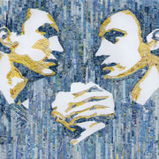 "Can't stop", Wolodymyr und Witali Klitschko, Druck auf Hahnemühle Fine Art, 20*30 cm, 100 €