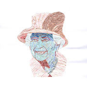 "Hr Majesty", Queen Elizabeth II. von Großbritannien, A5, geschredderte Euroscheine, 500 €
