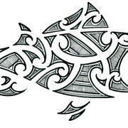 Maori inspired Fish by Burns Seiken