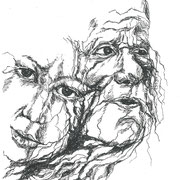 Tusche auf Papier