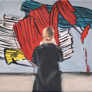 Brushes: 2022, Öl auf Leinwand, 30 × 40 cm