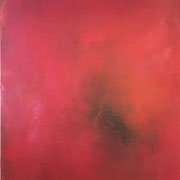 Freude an rot   ...   Acryl auf Leinwand   ....   140 x 100 cm