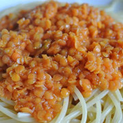 Linsengericht: Linsen-Bolognese