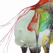 Big Times, Aquarellfarbe auf Papier, 56 x 42 cm, Susanne Renner-Schulz, 2020