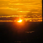 Sonnenuntergang ueber den Daechern Sydneys III