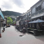 Die Fussgaengerzone von Queenstown