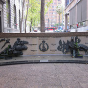 Ein Soldaten-Denkmal in Sydney