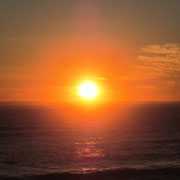 Sonnenuntergang am Blaauwberg Strand IV