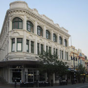 Das Stadtzentrum von Timaru