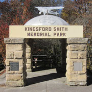 Der Eingang zum Kingsford Smith Memorial-Park in Katoomba