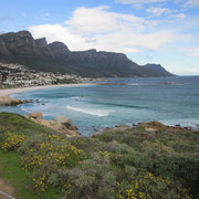 Der Strand von Camps Bay