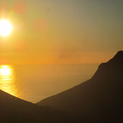 Sonnenuntergang ueber dem Lion's Head II