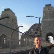 Auf der Harbour Bridge