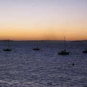 Sonnenuntergang in Port Stephens
