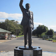 Zu Besuch beim Gefaengnis, in dem Nelson Mandela seine letzten zwei Jahre in Gefangenschaft verbrachte