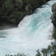 Die Huka Falls nahe Taupo