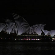 Das illuminierte Opera House VI