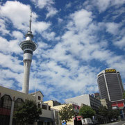 Das Stadtzentrum von Auckland