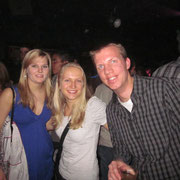 Mit Sandra und ihrer Freundin in der SoHoBar in Kings Cross :-)