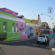Eine Strasse in Bo-Kaap